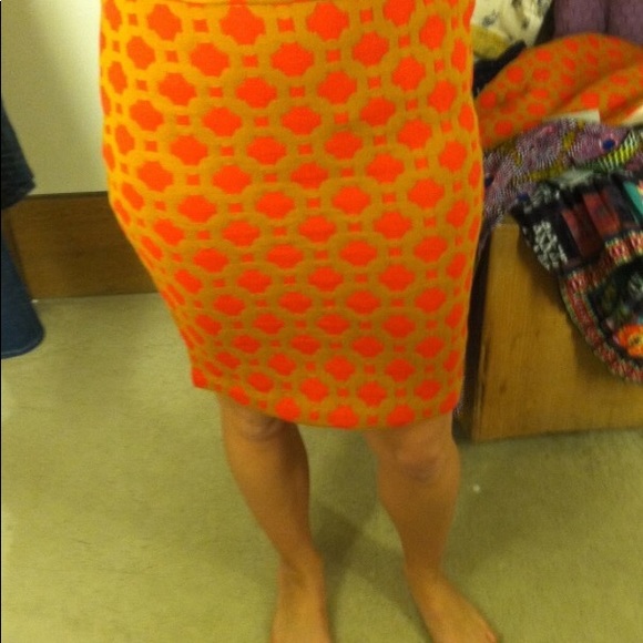 Anthropologie Charlie & Robin Tile-Quilted Skirt - Picture 3 of 4